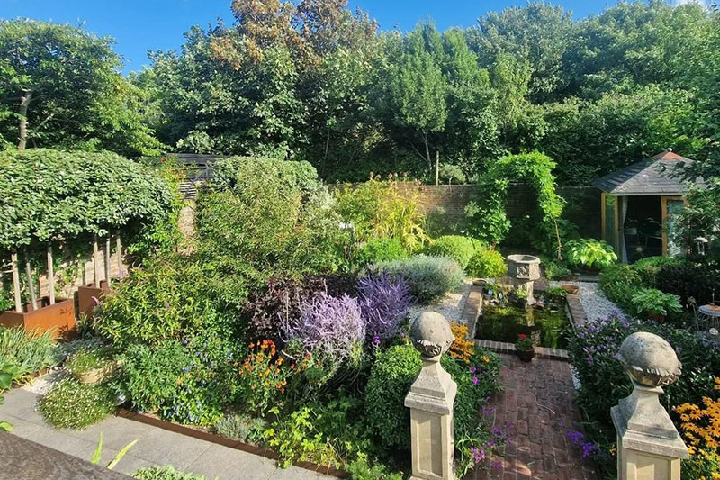I design gardens for a living